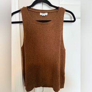 Calvin Klein Rich Brown Knit Tank